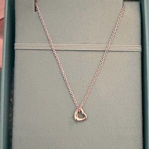 Tiffany & Co. Silver Heart Necklace